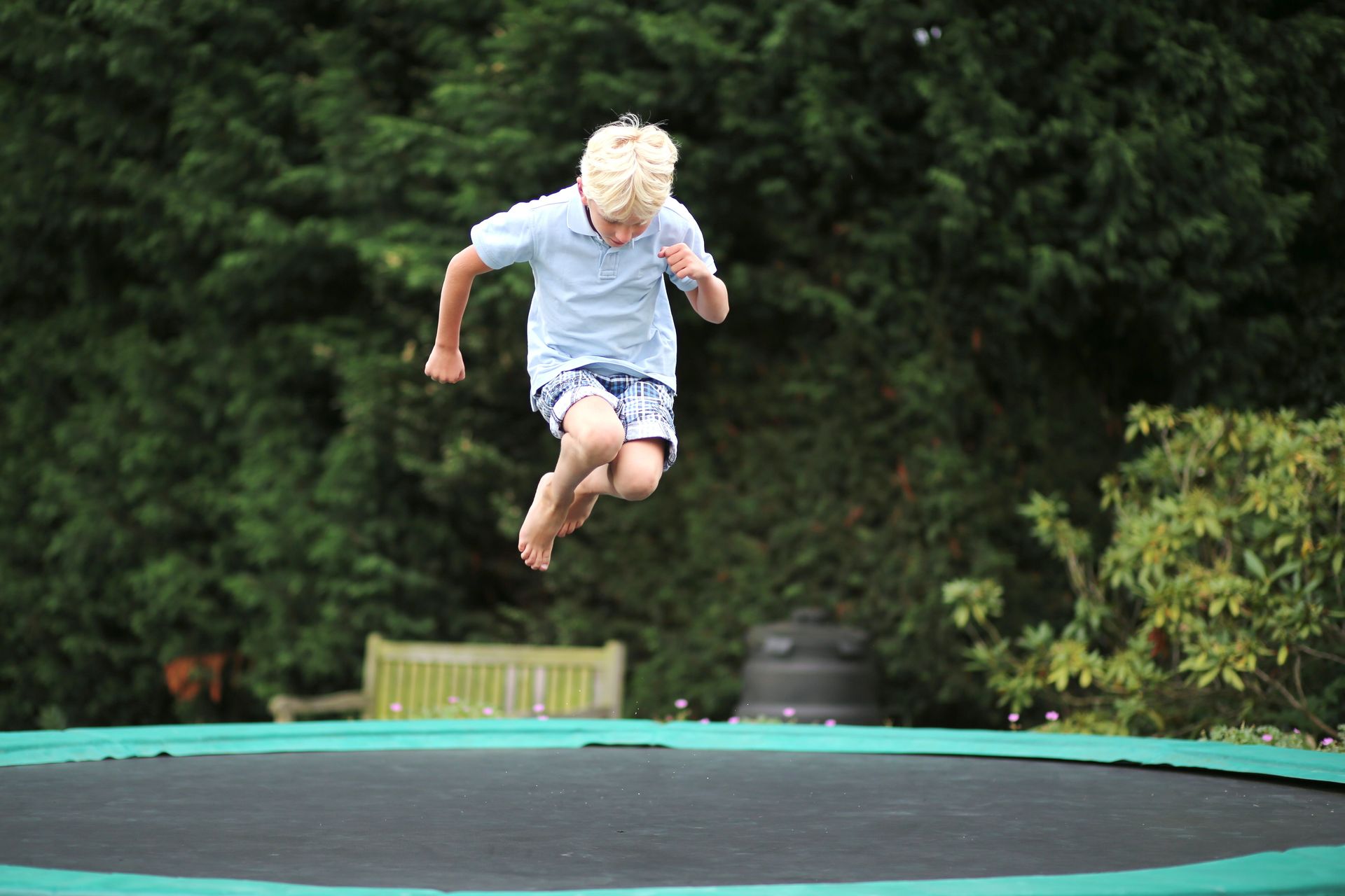 Gartentrampoline