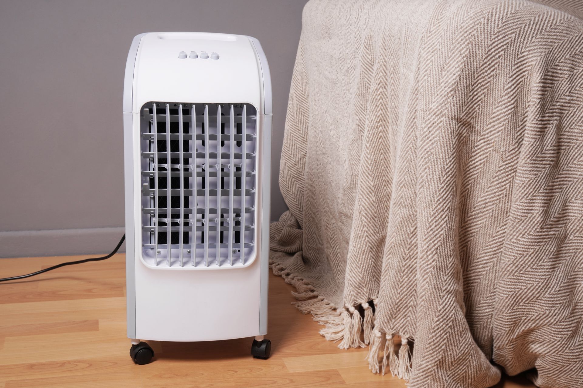 Klimaanlage und Verdunstungskühler