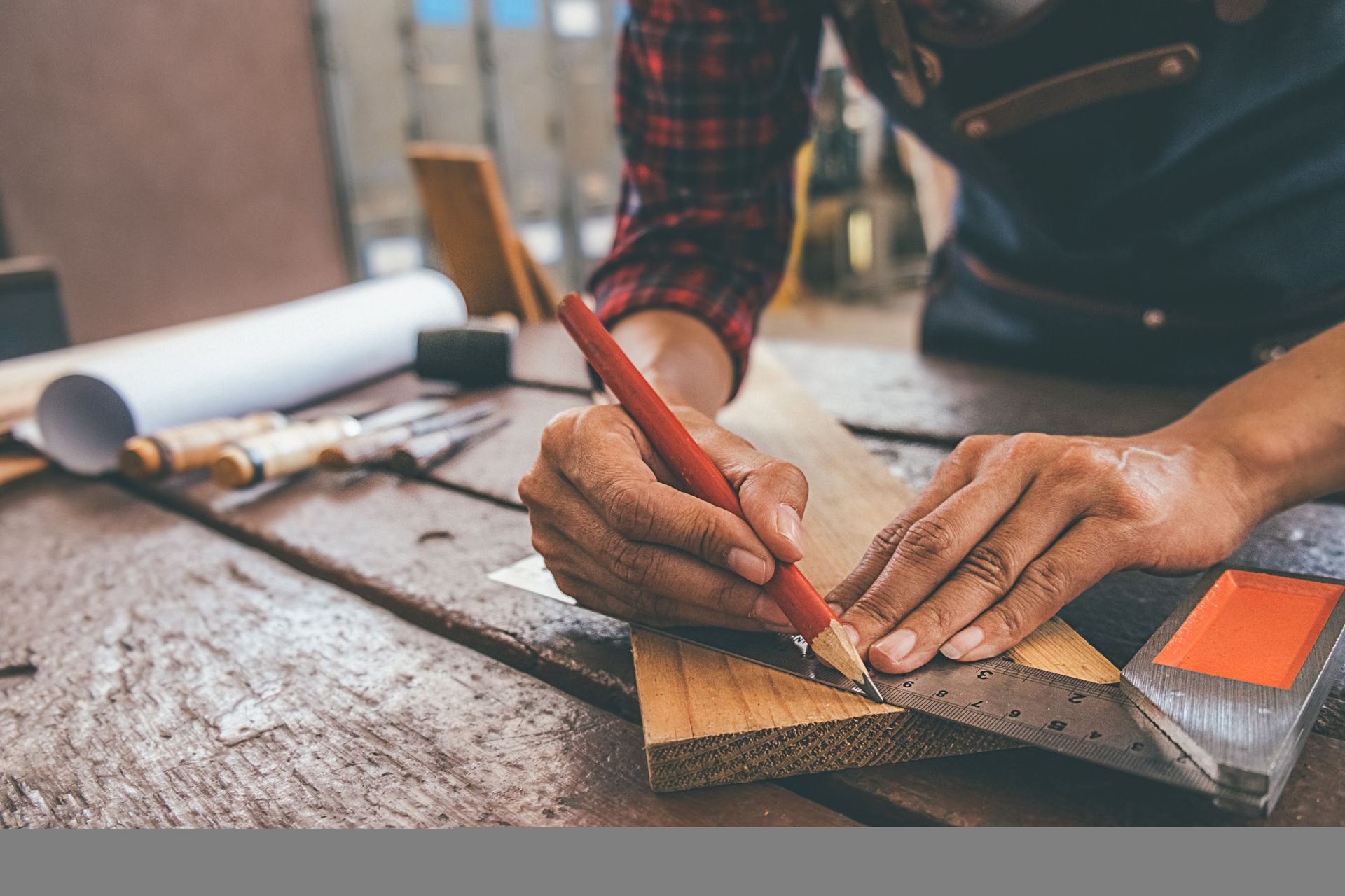 Outils de Traçage sur Bois - Équipement d'Atelier 