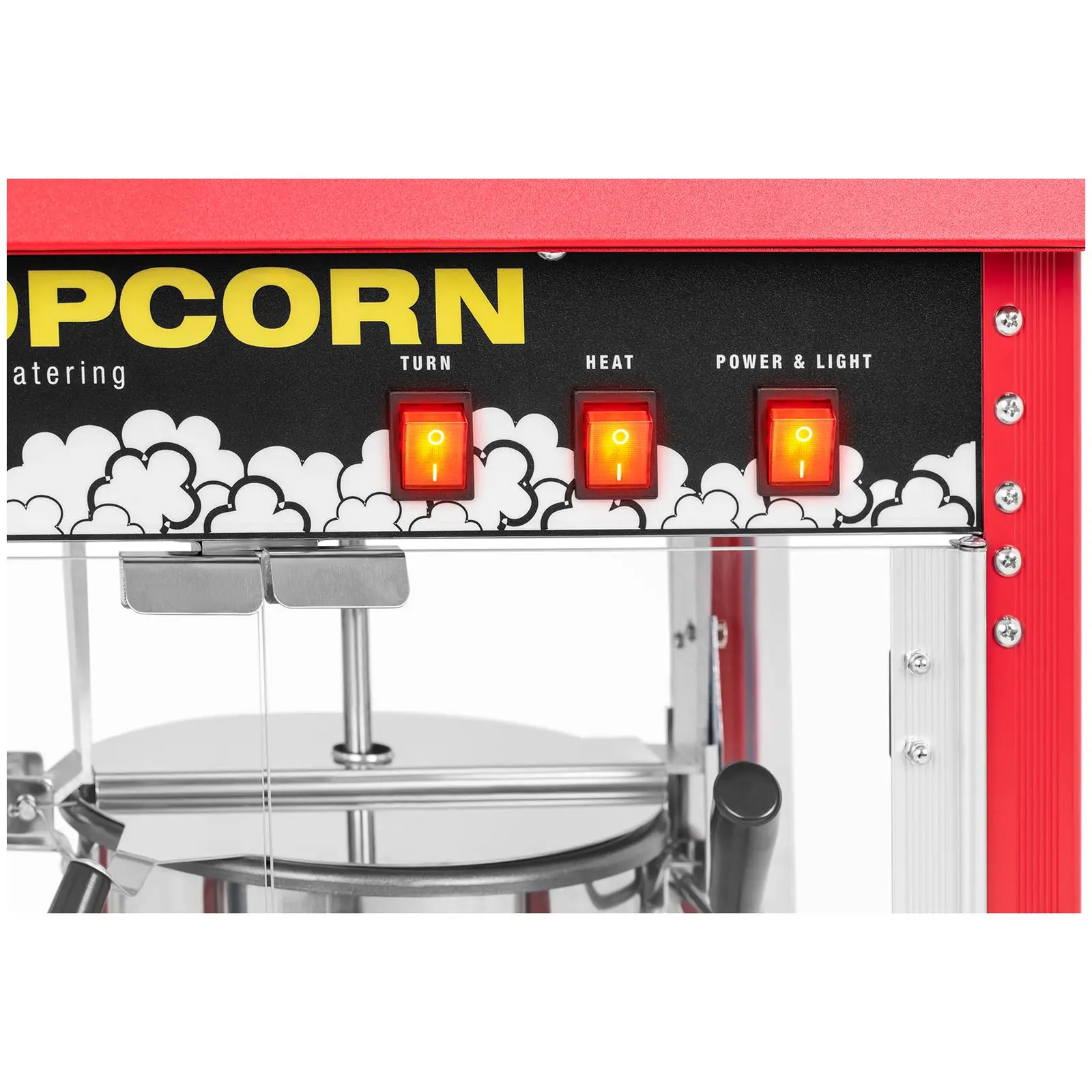 Machine à popcorn - Toit rouge