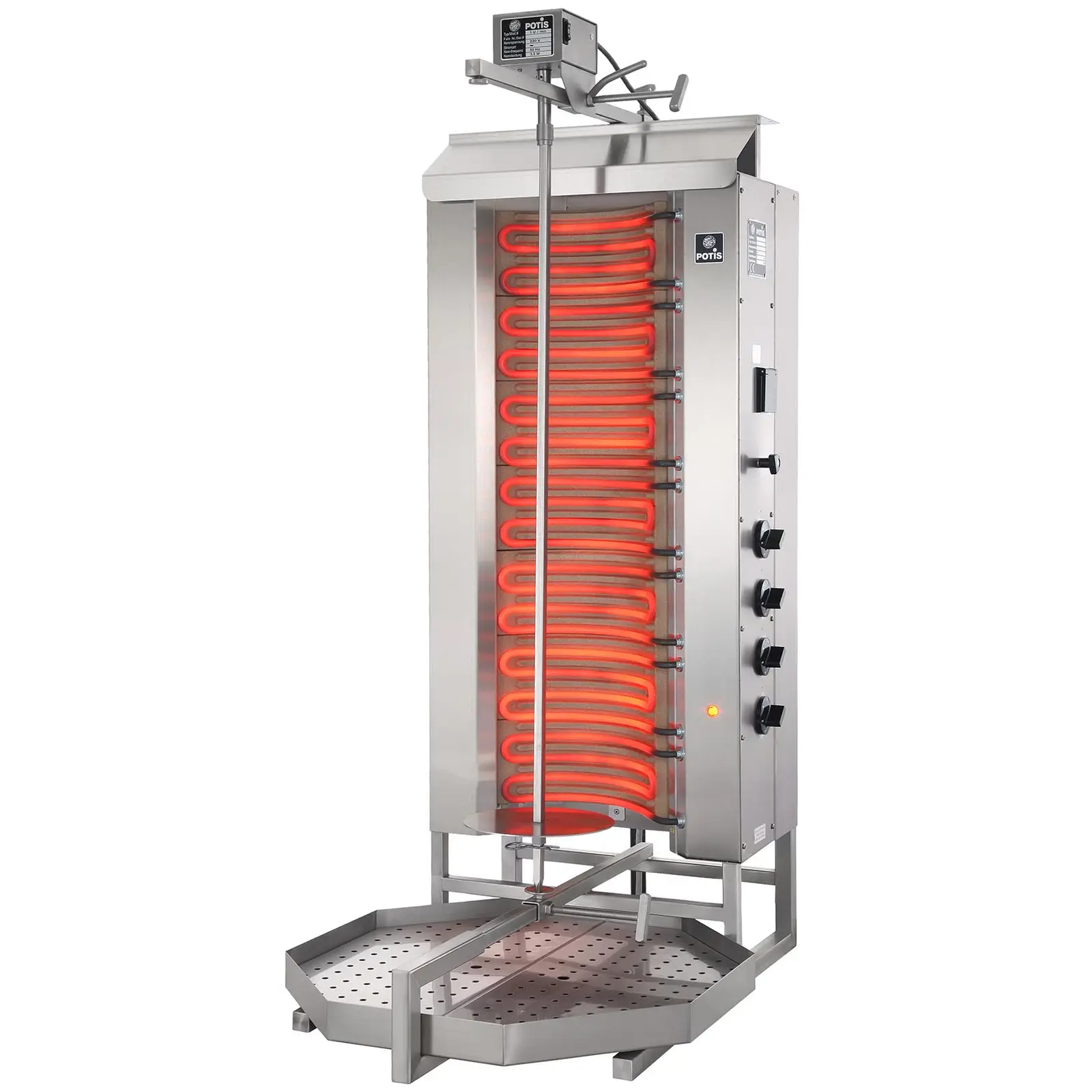 Machine à kebab - 10,500 W - 80 kg de viande max.