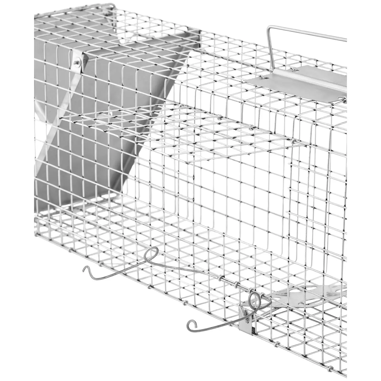 Cage piège - 102 x 18 x 27.5 cm - Mailles : 25 x 25 mm