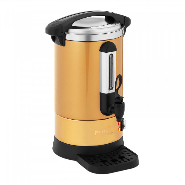 Machine à café filtre - 6 l - Or - Royal Catering