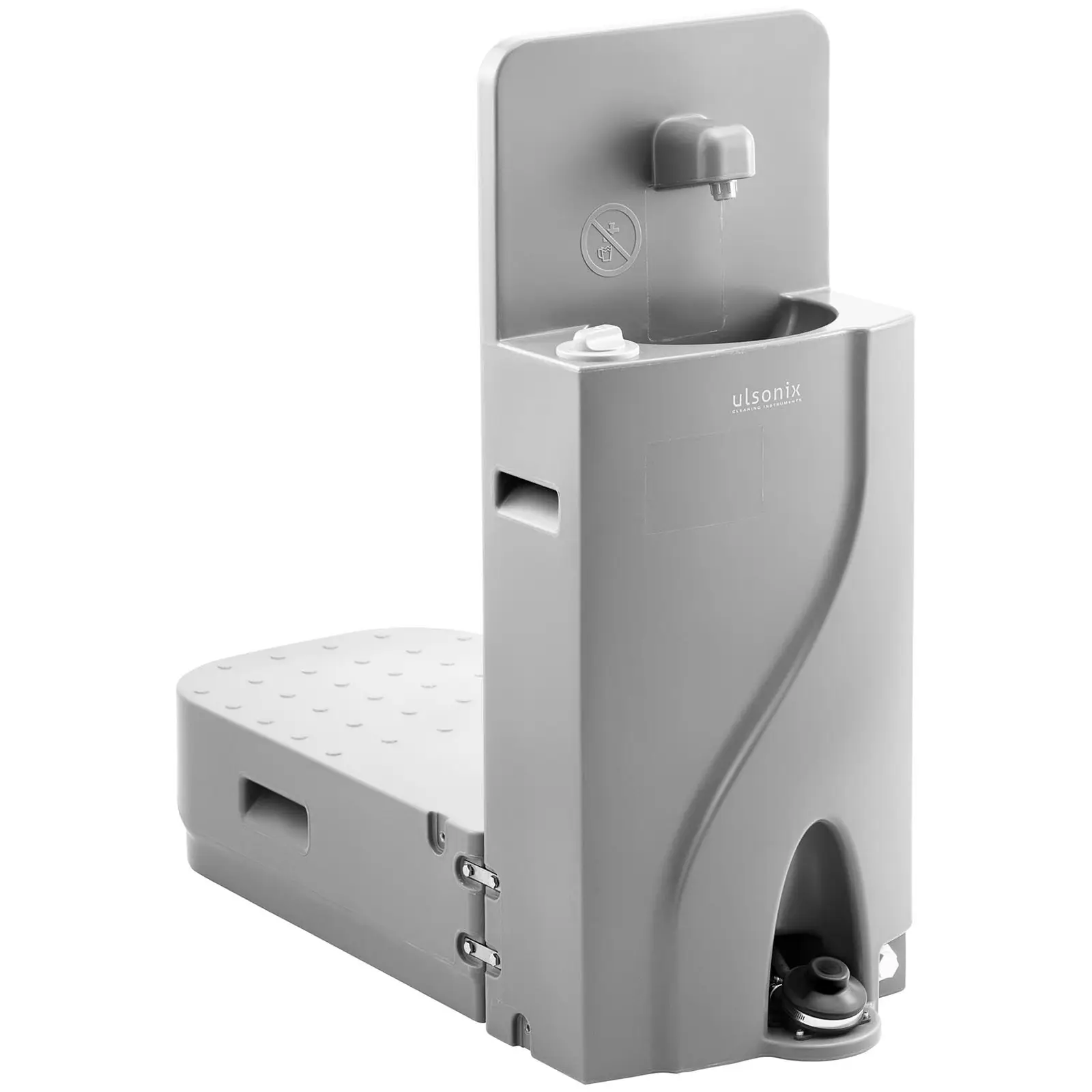 Lave-main autonome - 65 l - Avec distributeurs de savon et support à papier