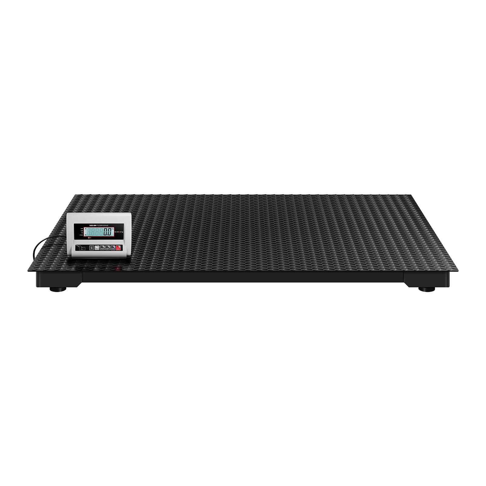 Balance au sol avec rampe - 5000 kg / 2 kg - Écran LCD - Batterie 10 h