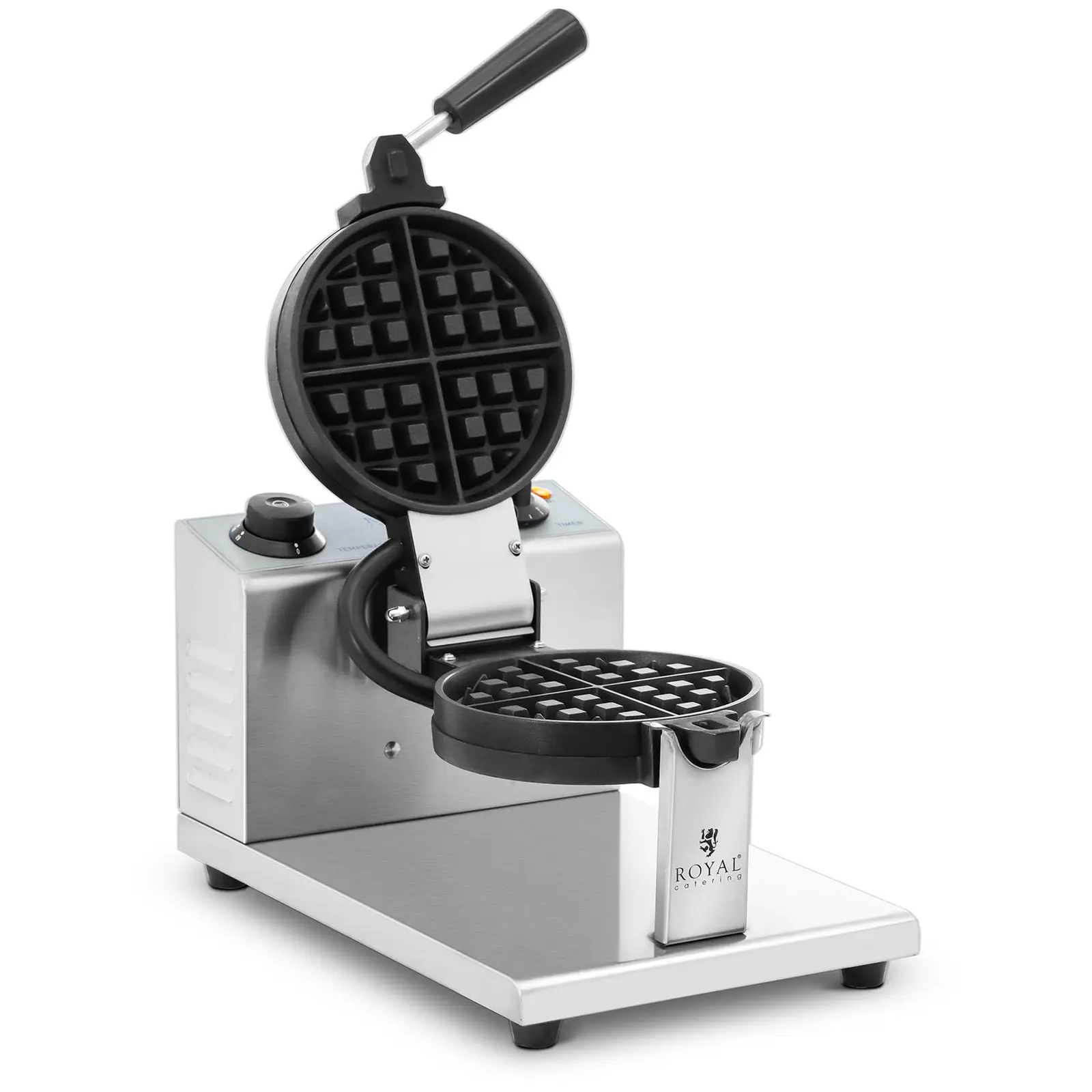 Occasion Gaufrier professionnel - rond - 4 petites gaufres - 1200 W - Royal Catering