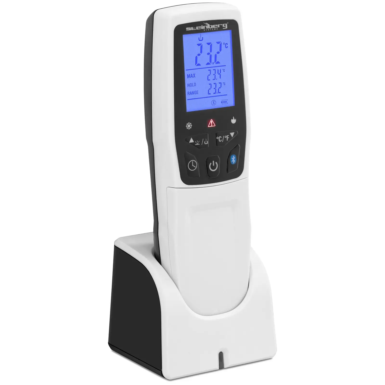 Thermomètre alimentaire professionnel - Mesures sans contact par infrarouges et sonde - ARMPC