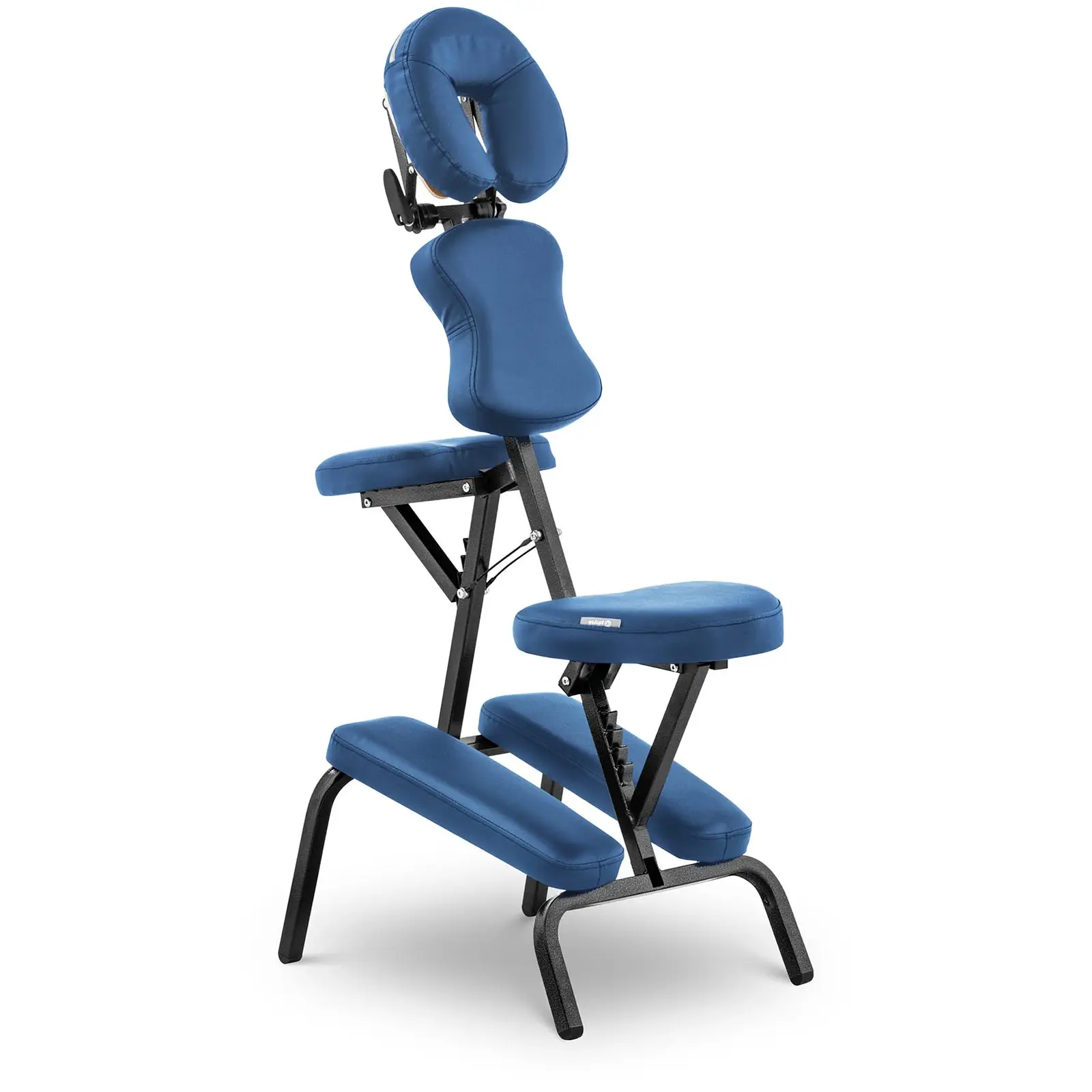 chaise de massage pliante - 130 kg - Bleu