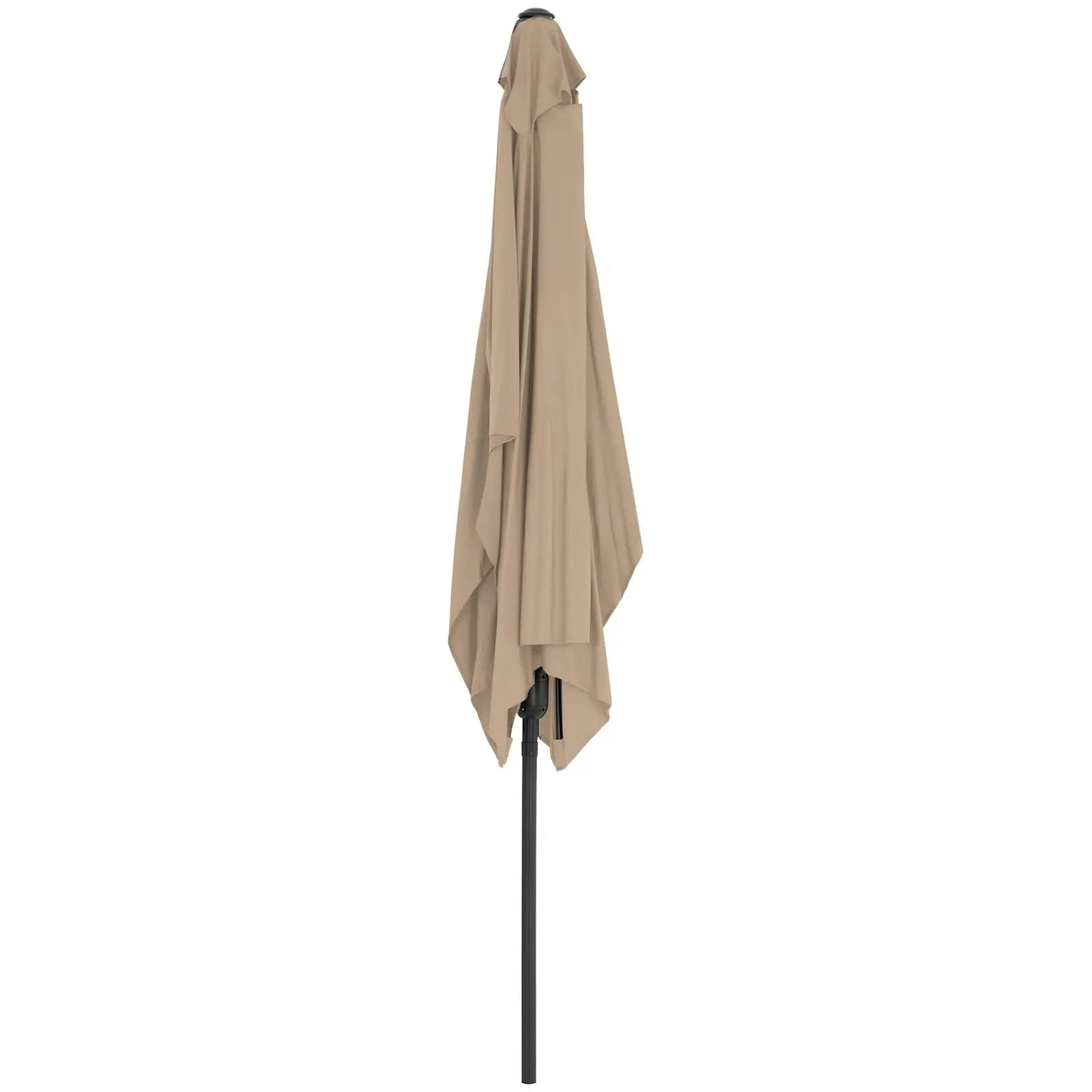 Grand parasol - Taupe - Rectangulaire - 200 x 300 cm - Inclinable