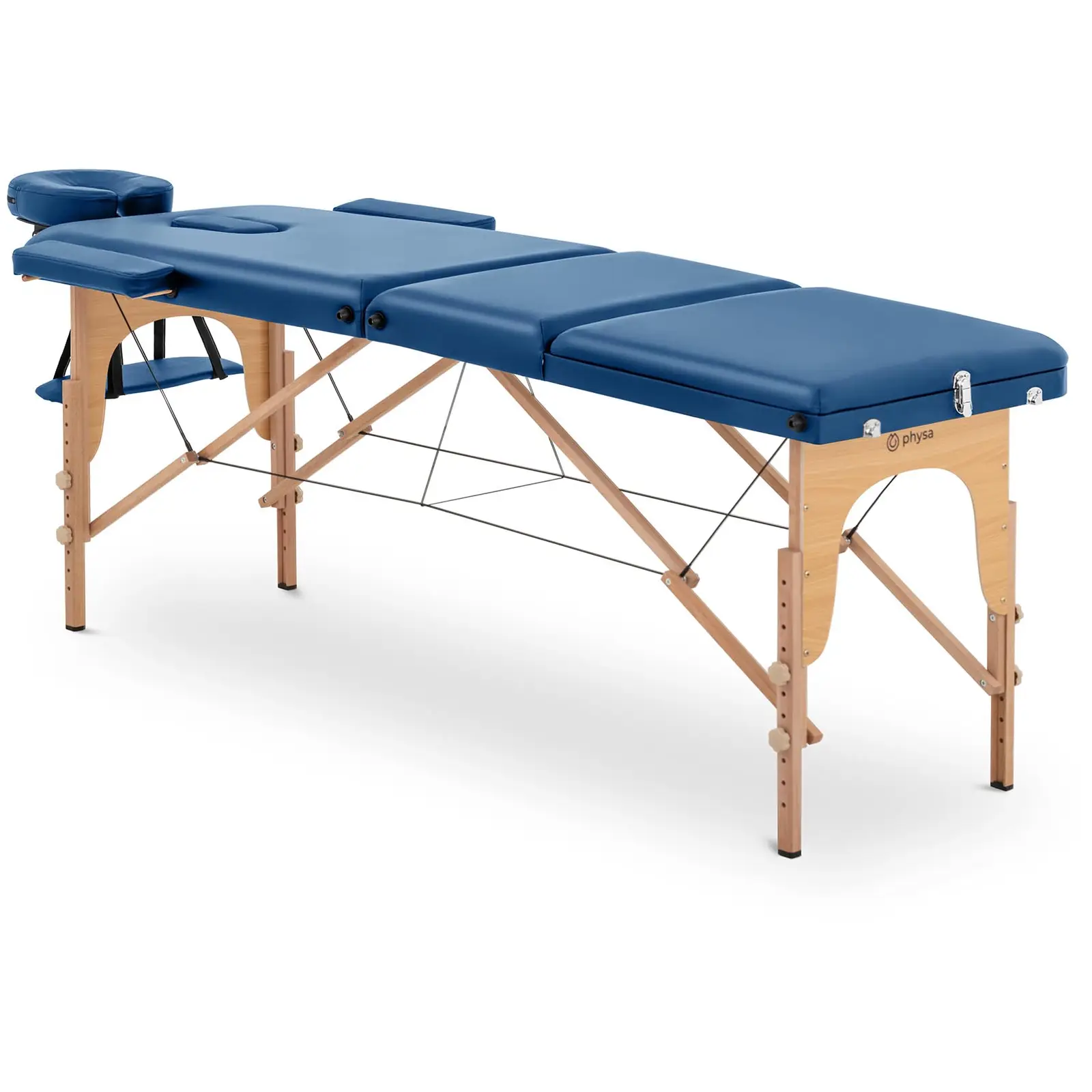 Blandet svindler Ambassadør table de massage pliante - 185 x 60 x 60-85 cm - 227 kg - Bleu |  www.expondo.fr