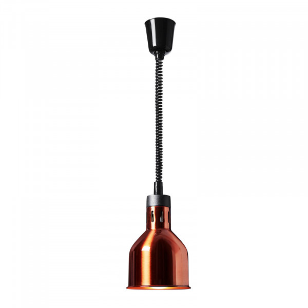 Lampe chauffante - Laiton - 17.5 x 17.5 x 25 cm - Royal Catering - Acier
