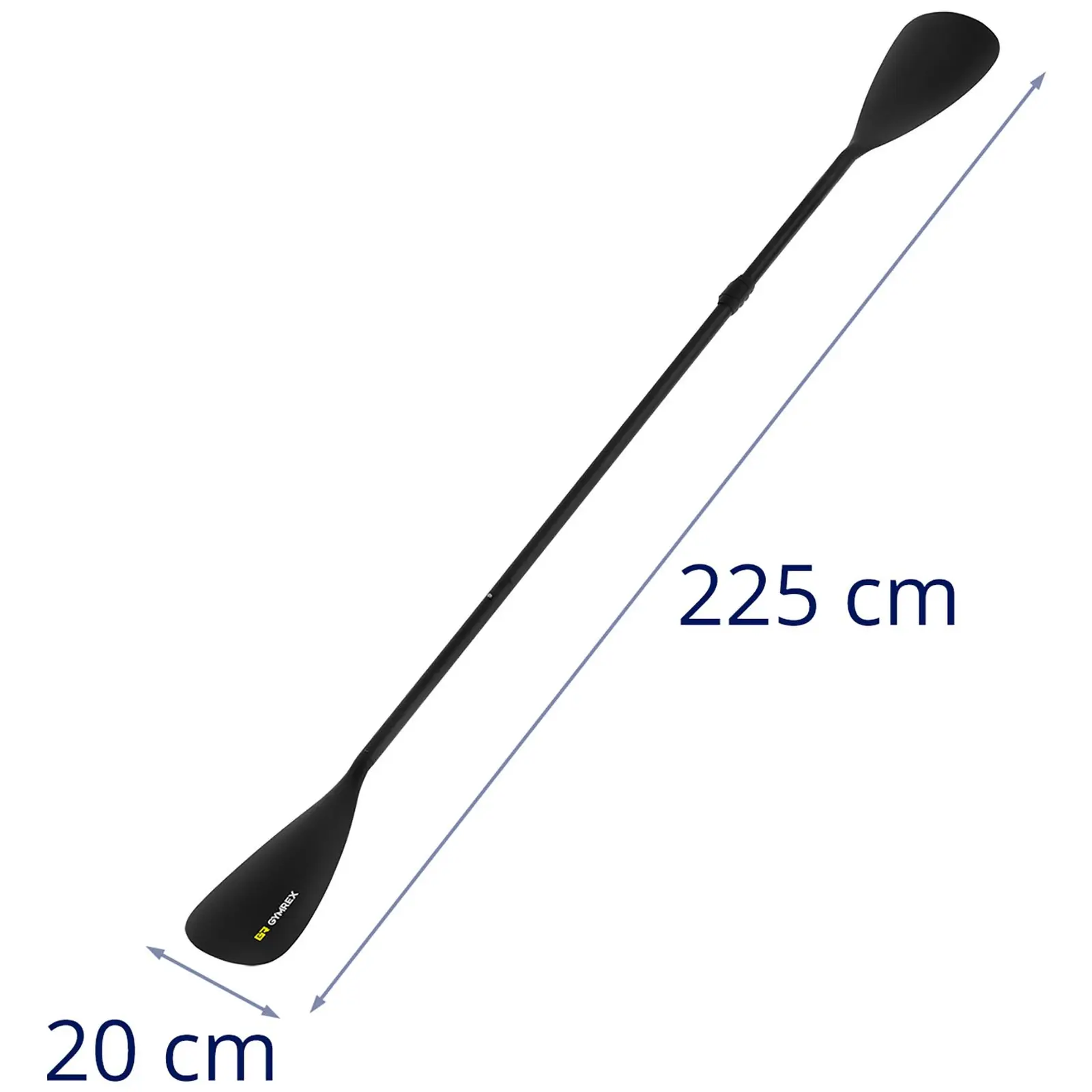 Pagaie paddle - Aluminium - 172 à 212 cm - Modèle double