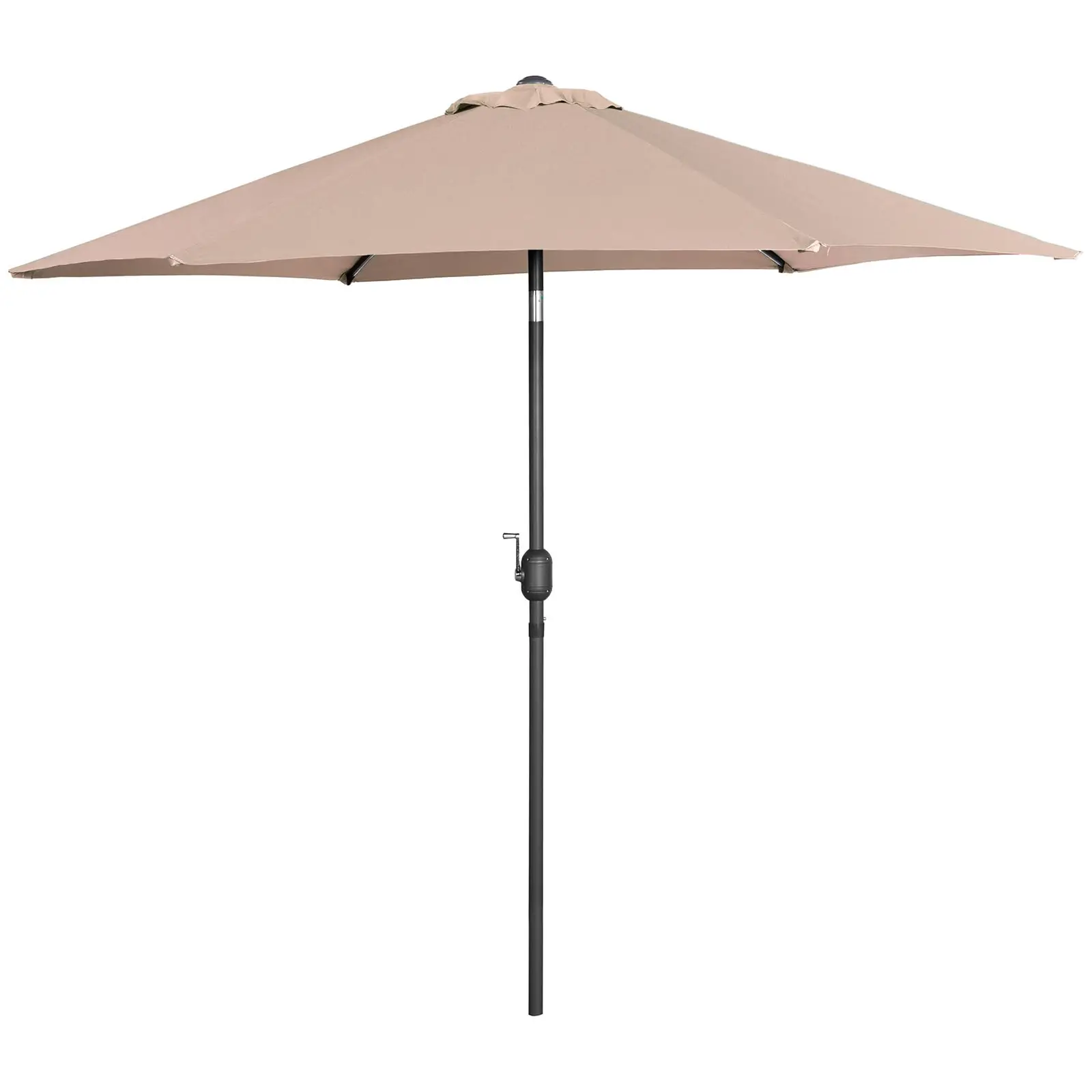 Parasol de terrasse – Crème – Hexagonal – Ø 270 cm – Inclinable
