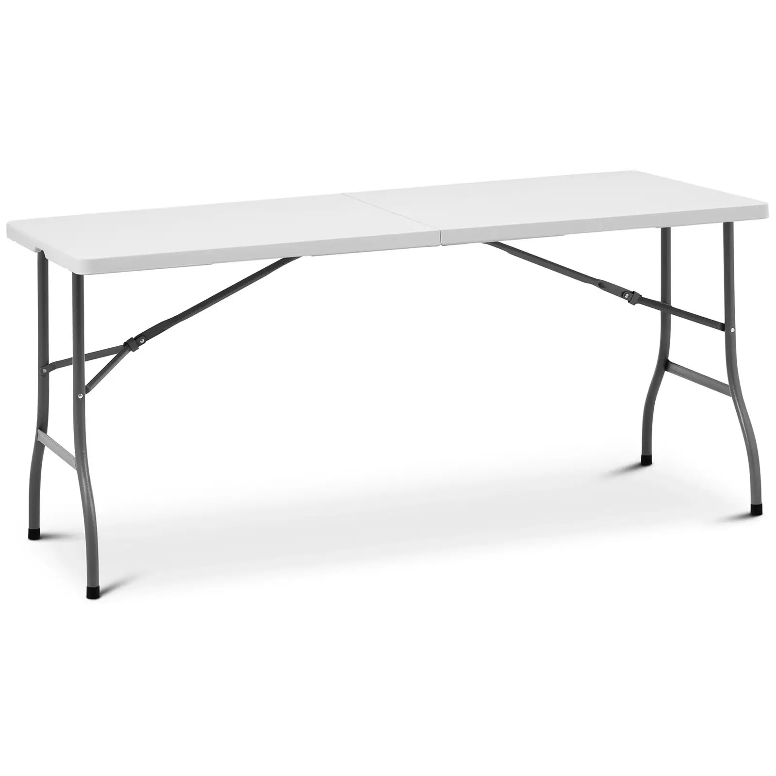 Table pliante - 1 520 x 700 x 740 mm - Royal Catering - 150 kg - Intérieur/extérieur - Blanche