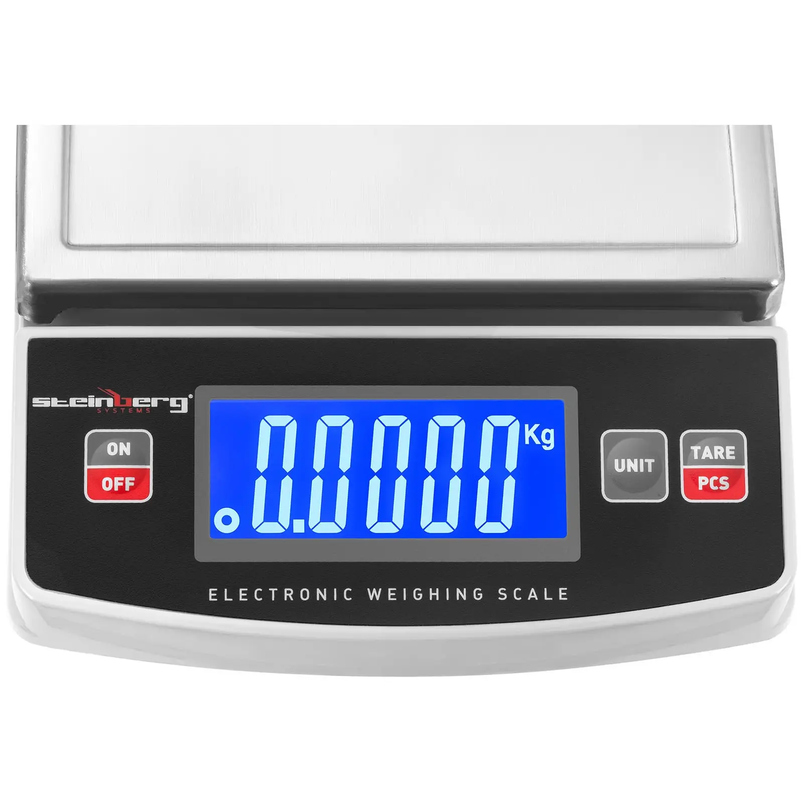 Balance de table digitale - 5 000 g / 1 g - 14,8 x 15,2 cm - LCD