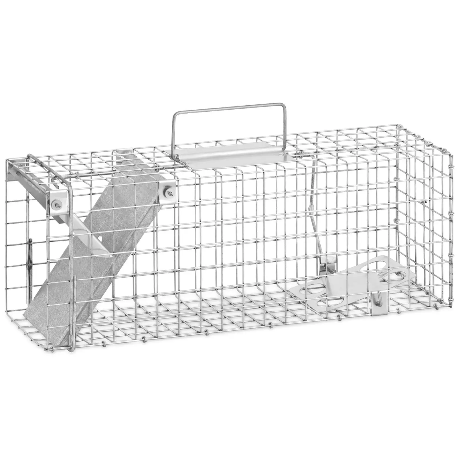 Cage piège - 48.5 x 15.5 x 19 cm - Mailles : 25 x 25 mm