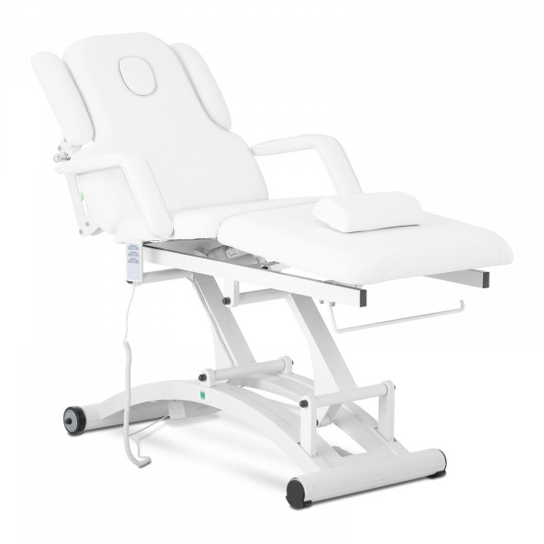 Table de massage électrique - 300 W - 200 kg - Blanc