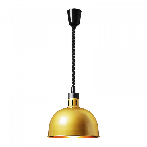 Lampe chauffante - Or pâle - 29 x 29 x 29.5 cm - Royal Catering - Acier