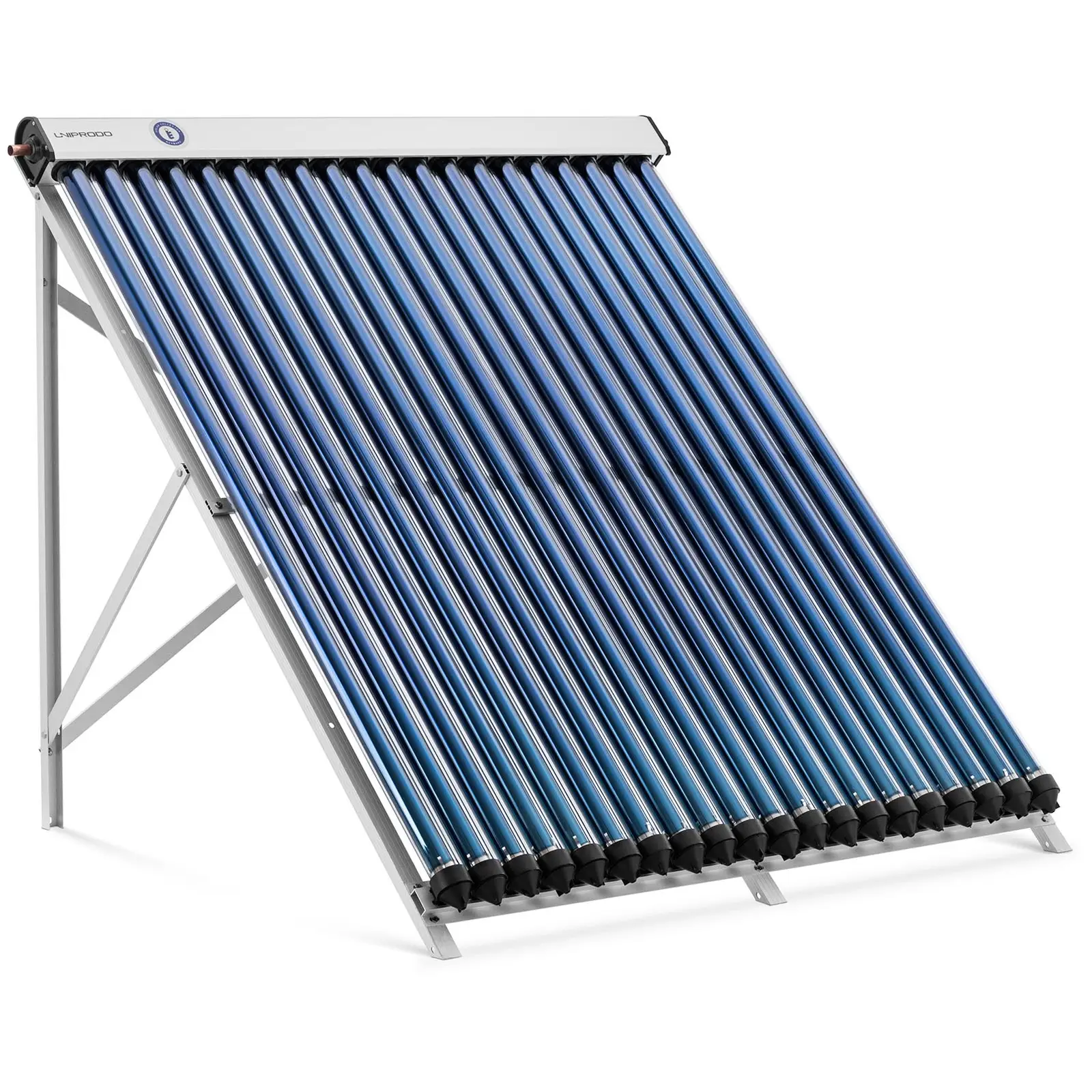 Capteur solaire à tubes sous vide - solaire thermique - 20 tubes - 160 - 200 L - 1.6 m² - -45 à 90 °C
