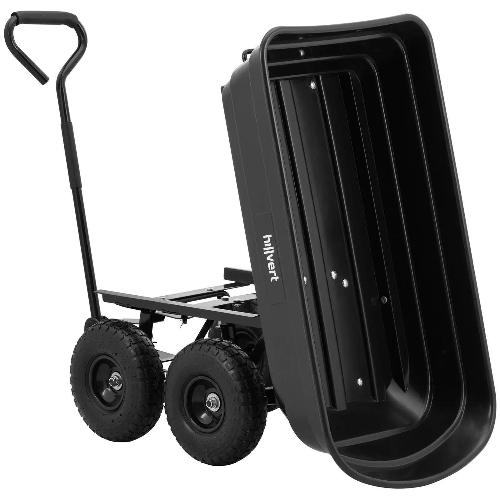 Chariot de jardin - 300 kg - inclinable - 75 l