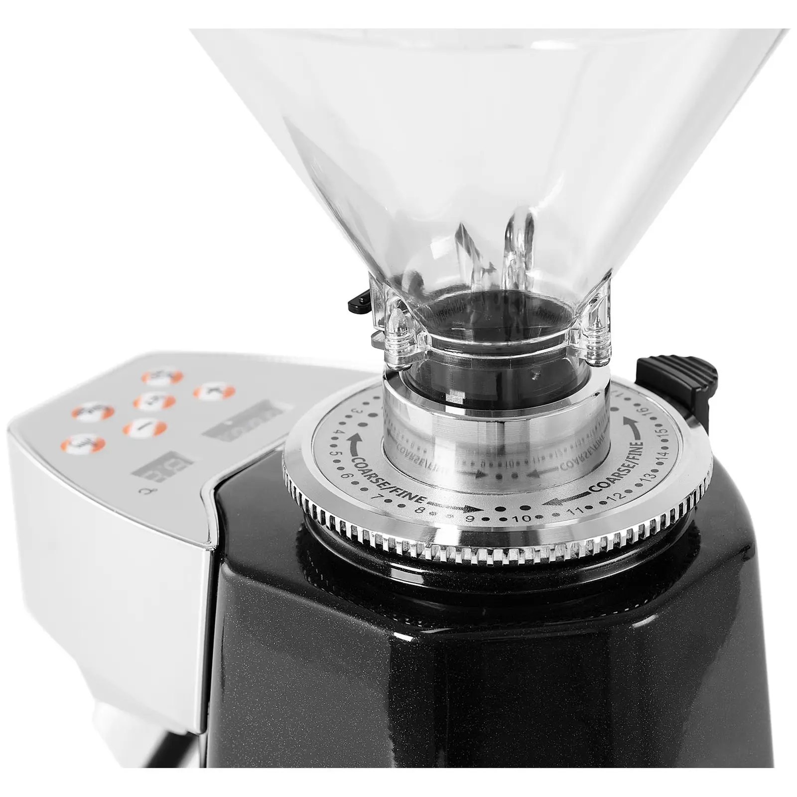 Moulin à café électrique - 200 W - 1000 ml - Noir - LED