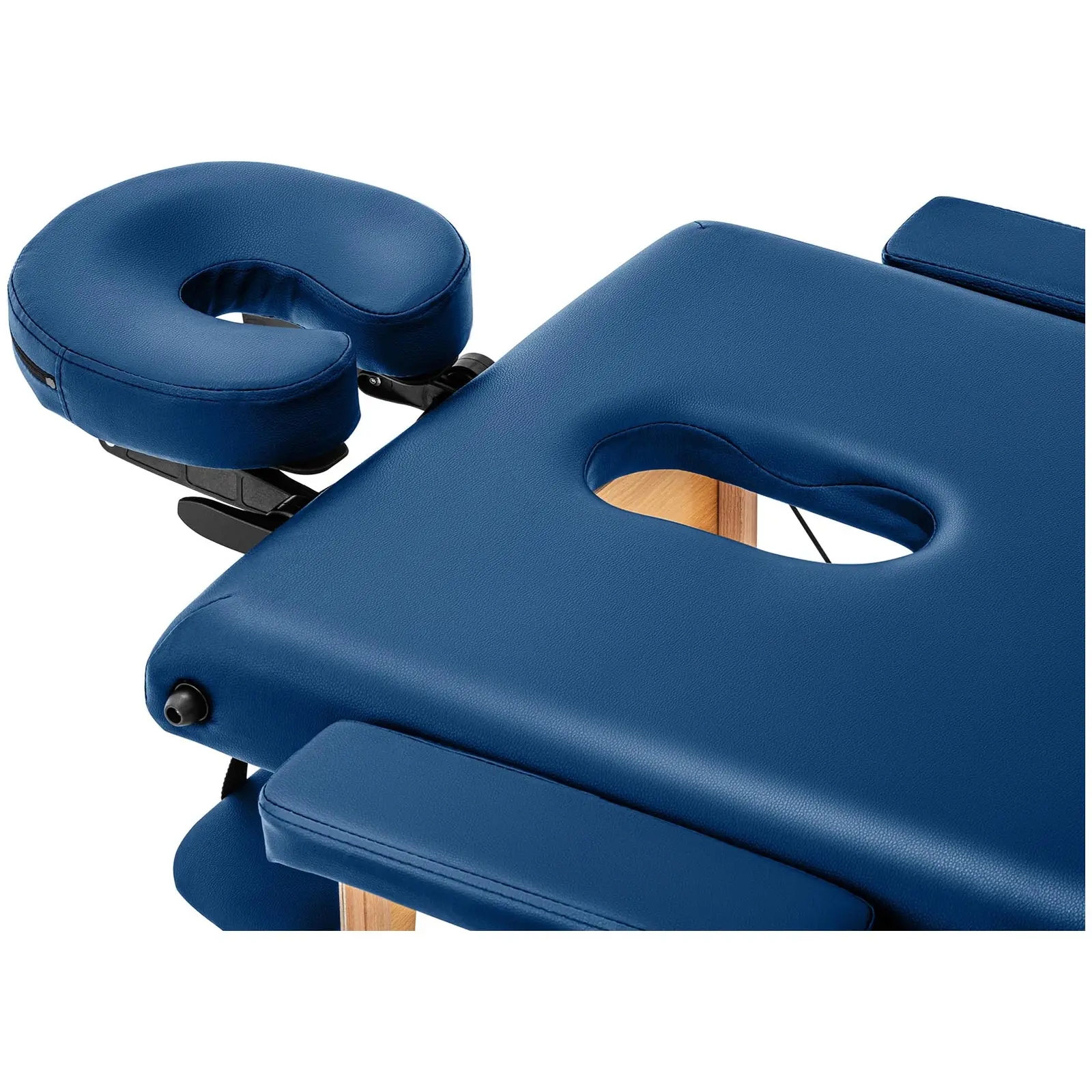 table de massage pliante - 185 x 60 x 60-85 cm - 227 kg - Bleu