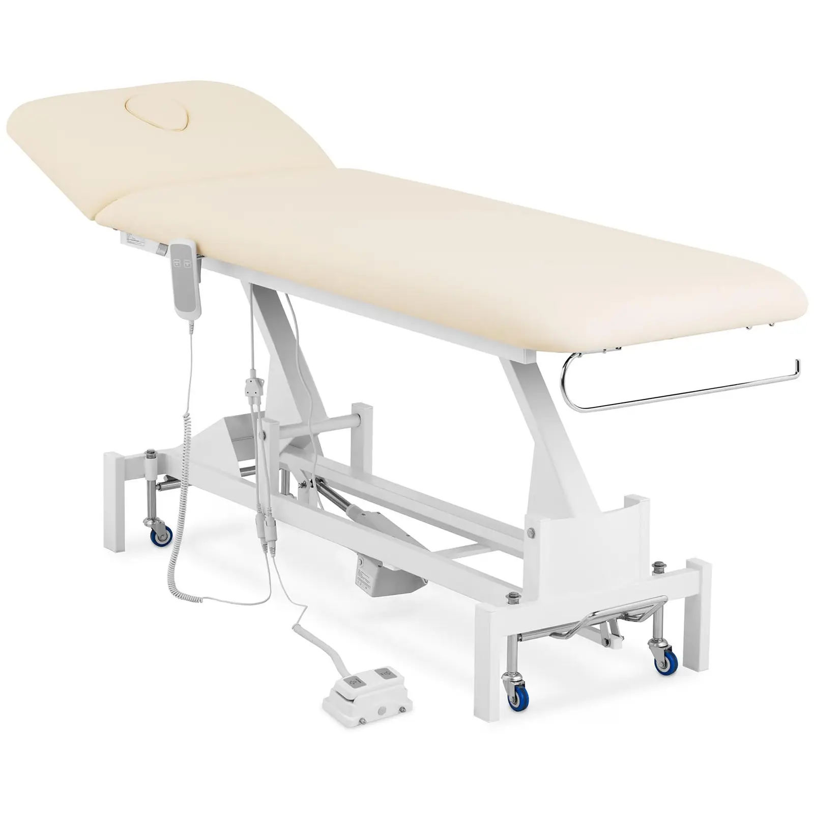 Table de massage électrique - 50 W - 200 kg - Beige