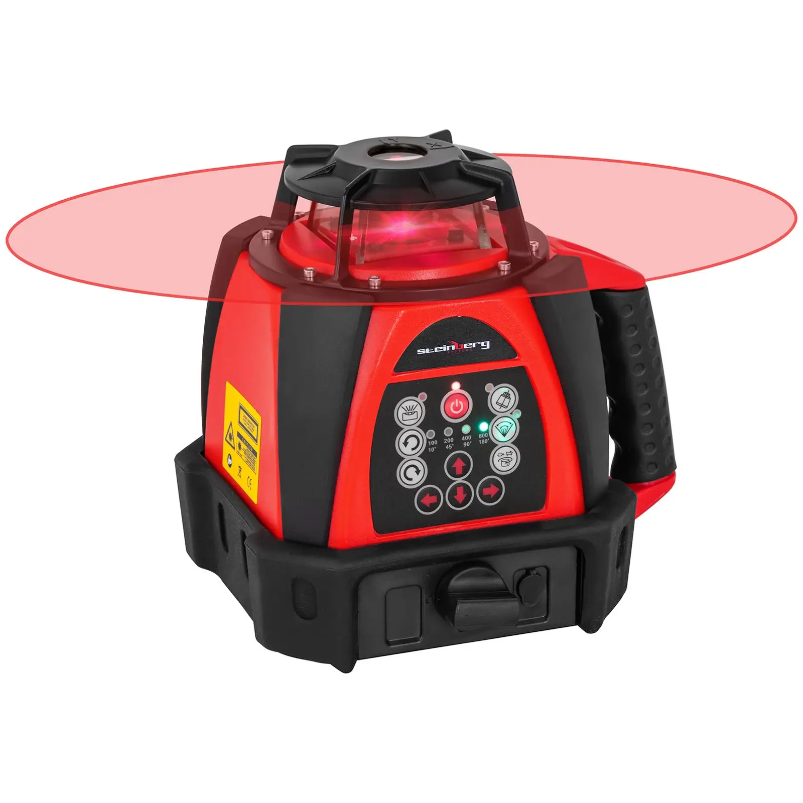 Laser rotatif - Rouge - Ø 500 m - Autonivelant