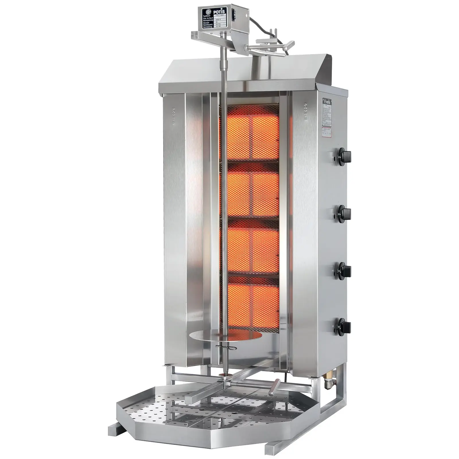 Machine à kebab - 11,200 W - Gaz naturel