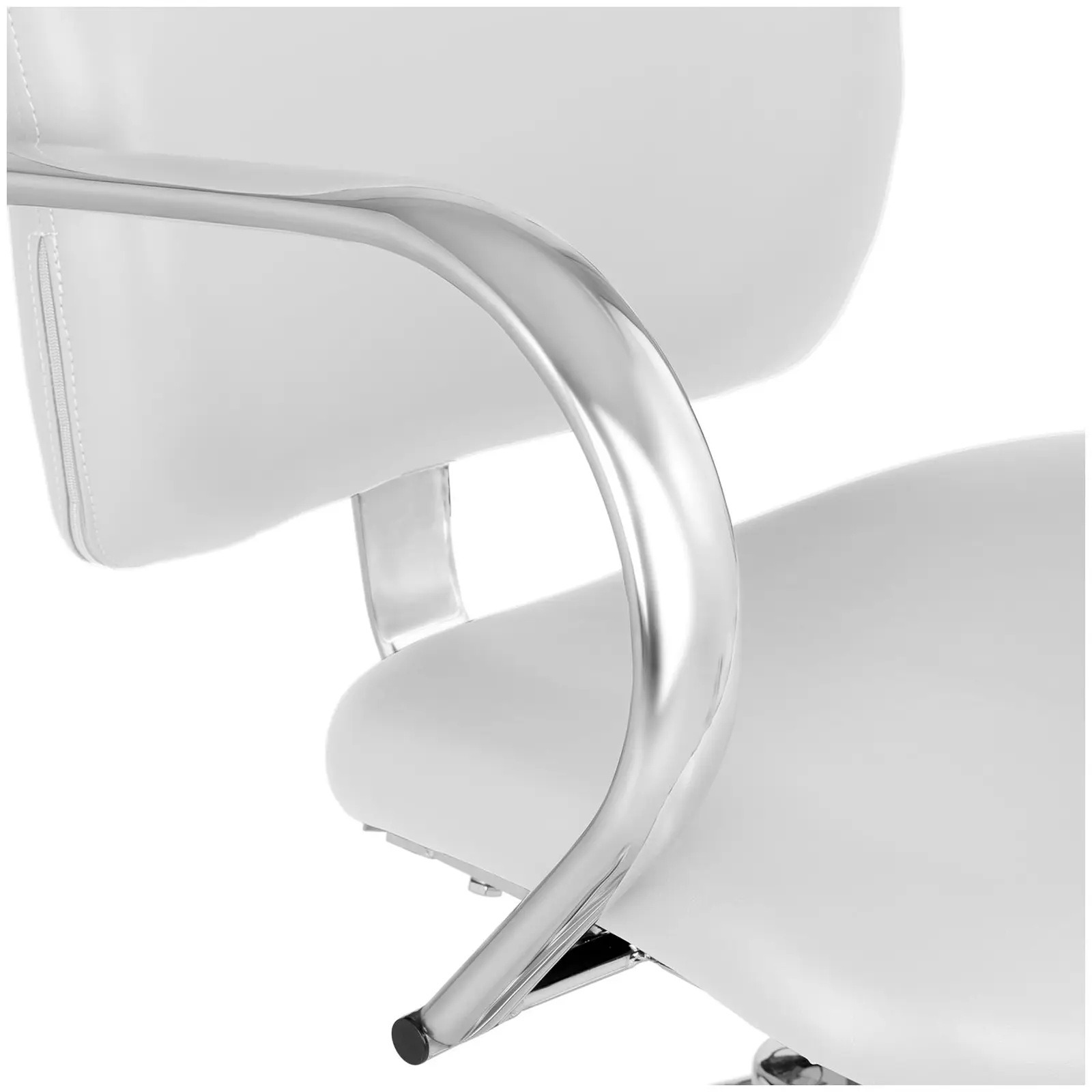 fauteuil coiffure - 590 - 720 mm - 150 kg - Blanc