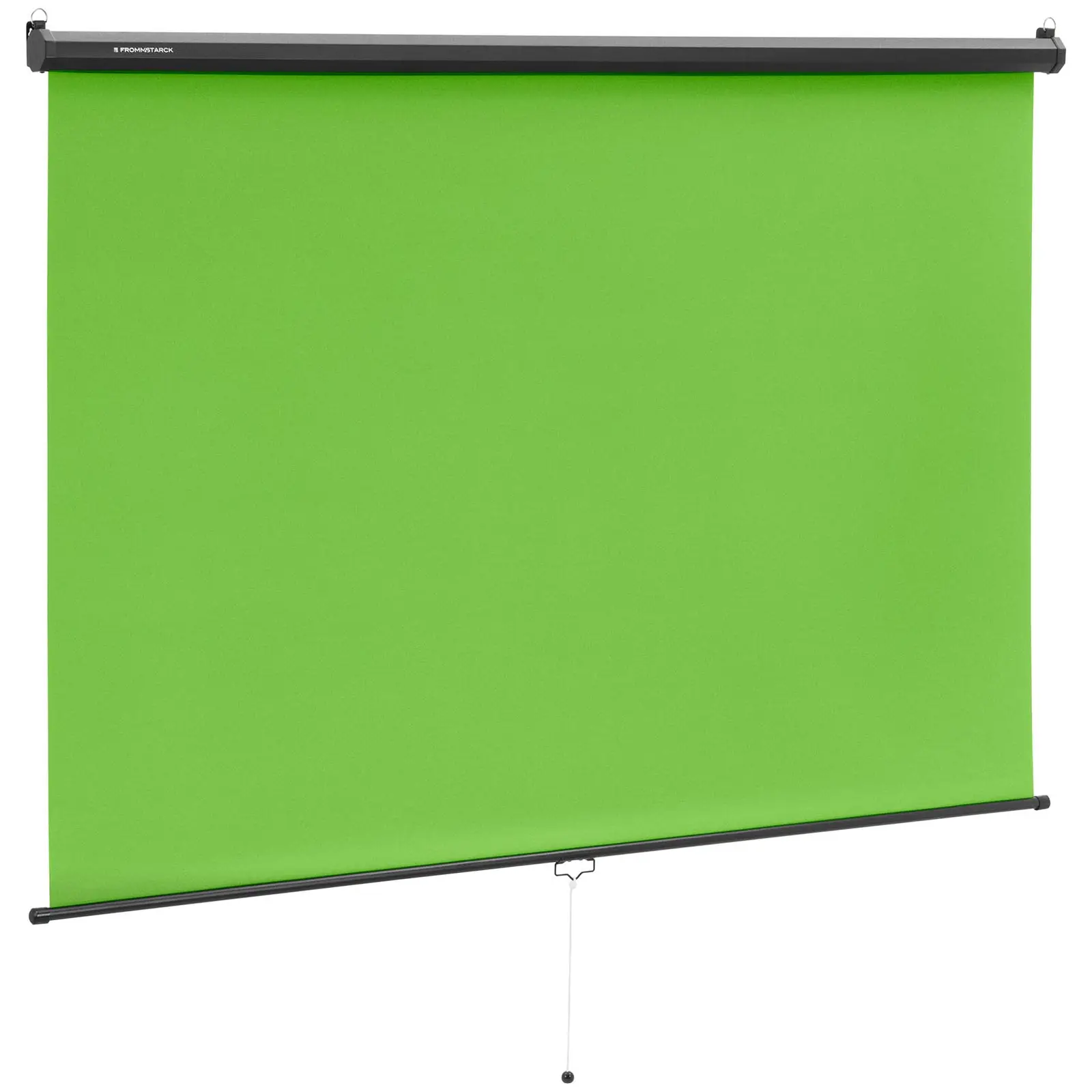 Fond vert - rétractable - pour mur et plafond - 84 pouces - 2060 x 1813 mm