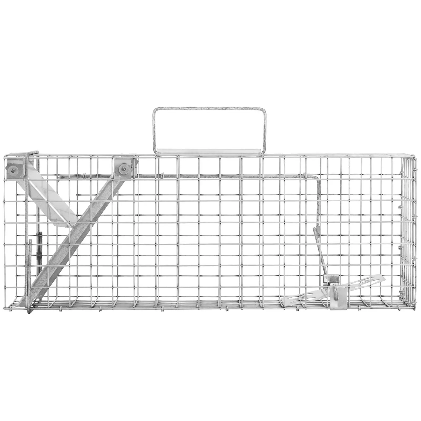 Cage piège - 48.5 x 15.5 x 19 cm - Mailles : 25 x 25 mm