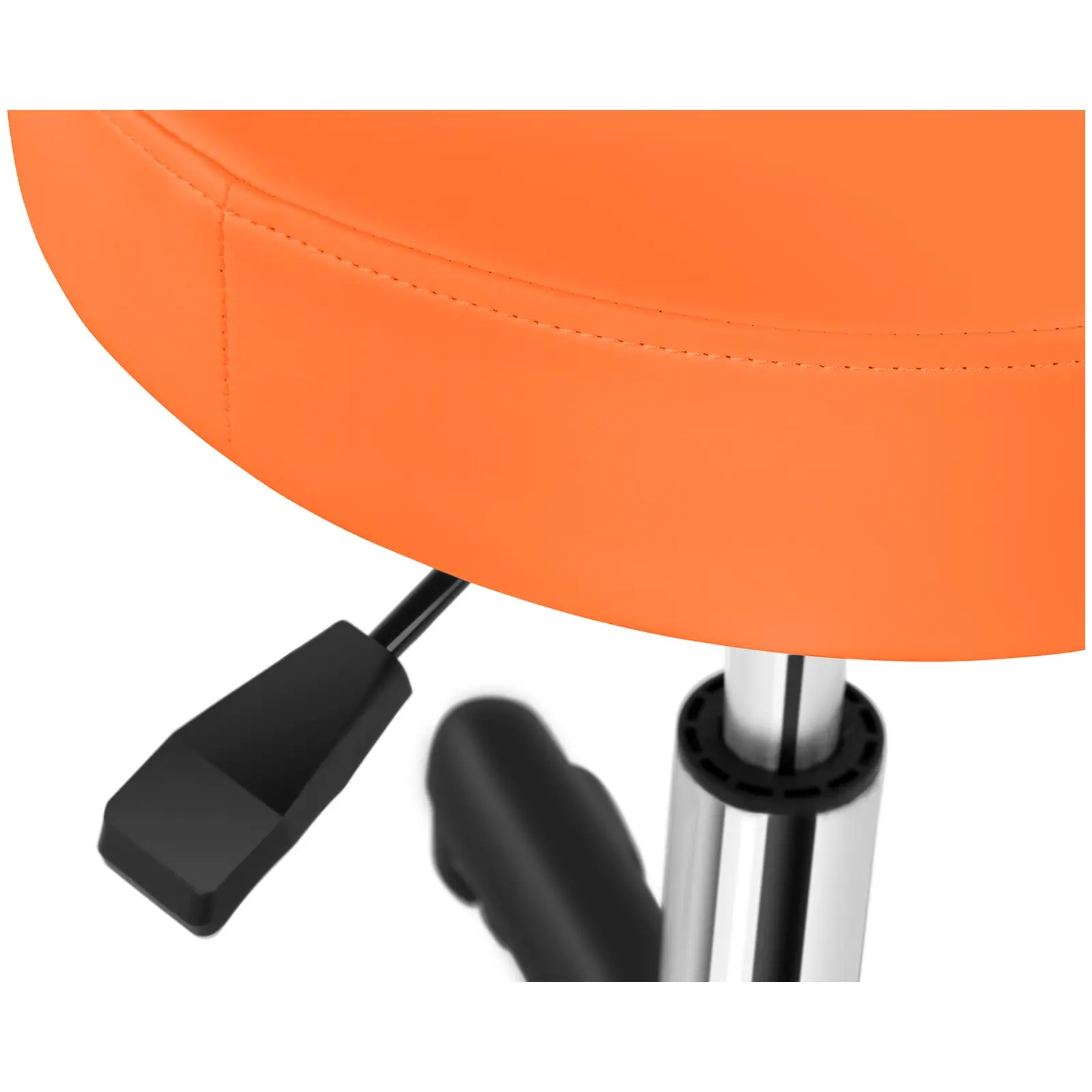 Occasion Tabouret de bureau - 450 - 580 mm - 150 kg - Orange