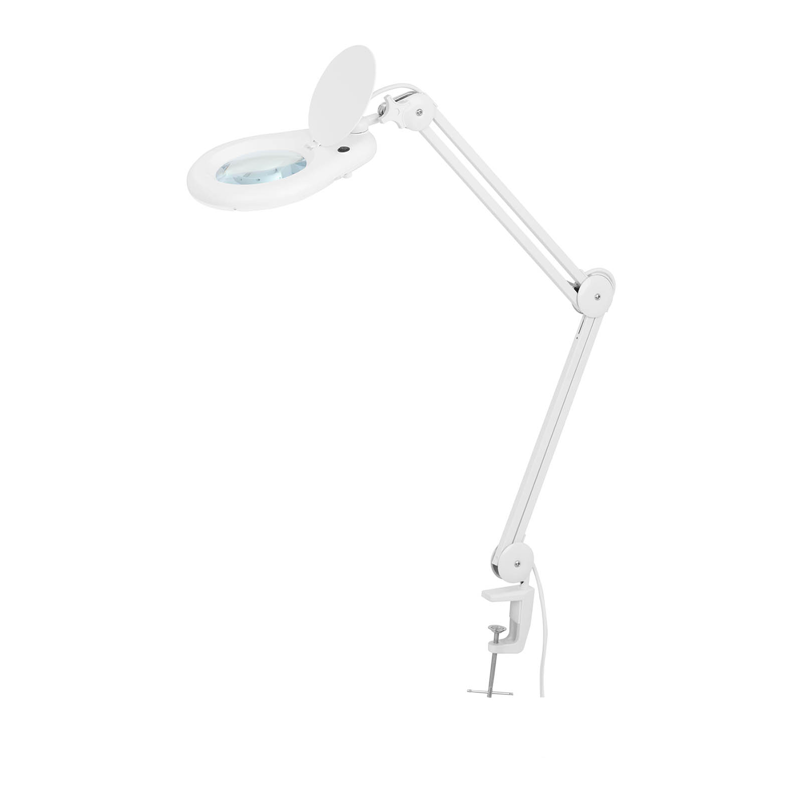 Kit - Lampe-loupe sur pied - 5 roulettes - 1 350 lm - 5 δ