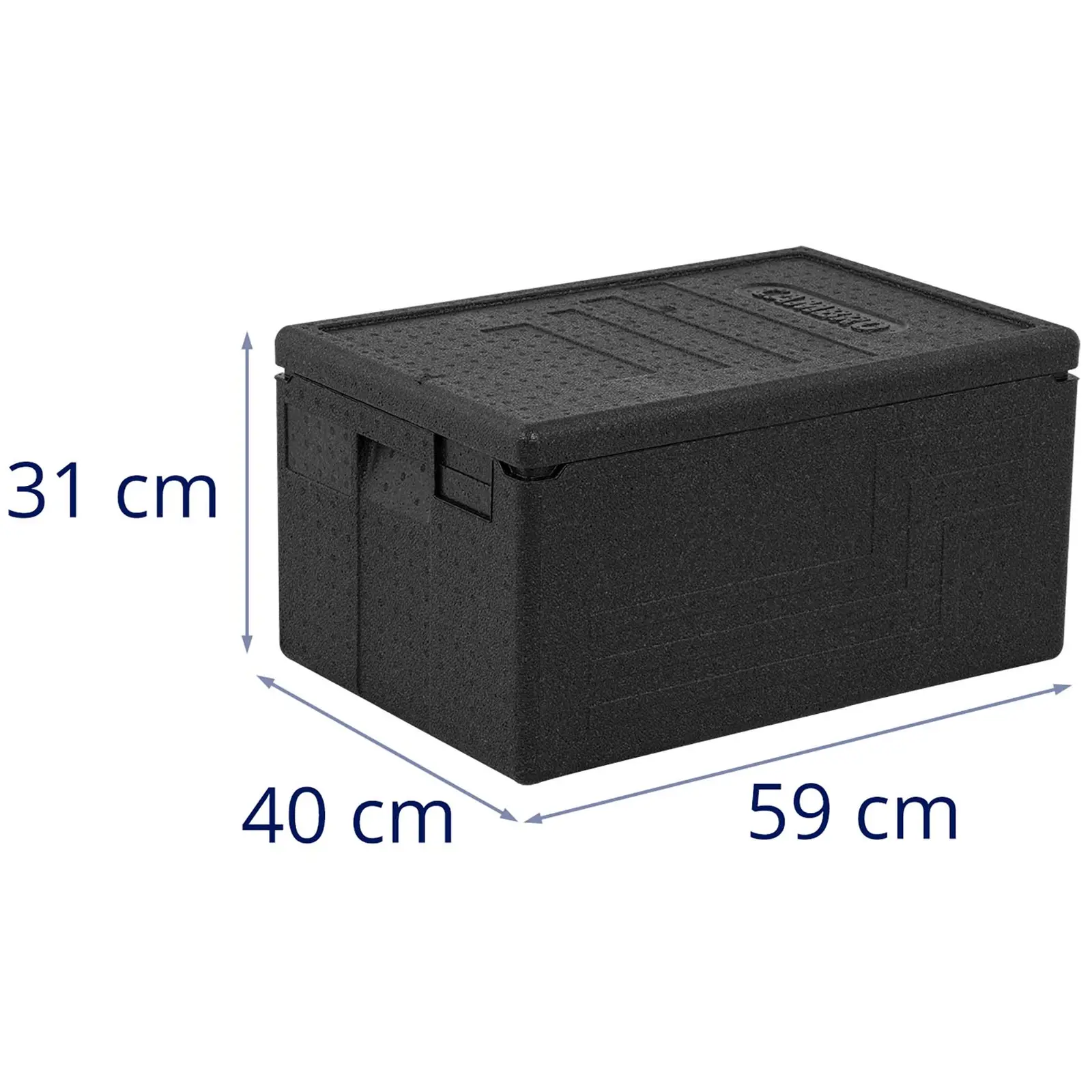 Caisse isotherme - Pour bac GN 1/1 (profondeur 20 cm) - De base