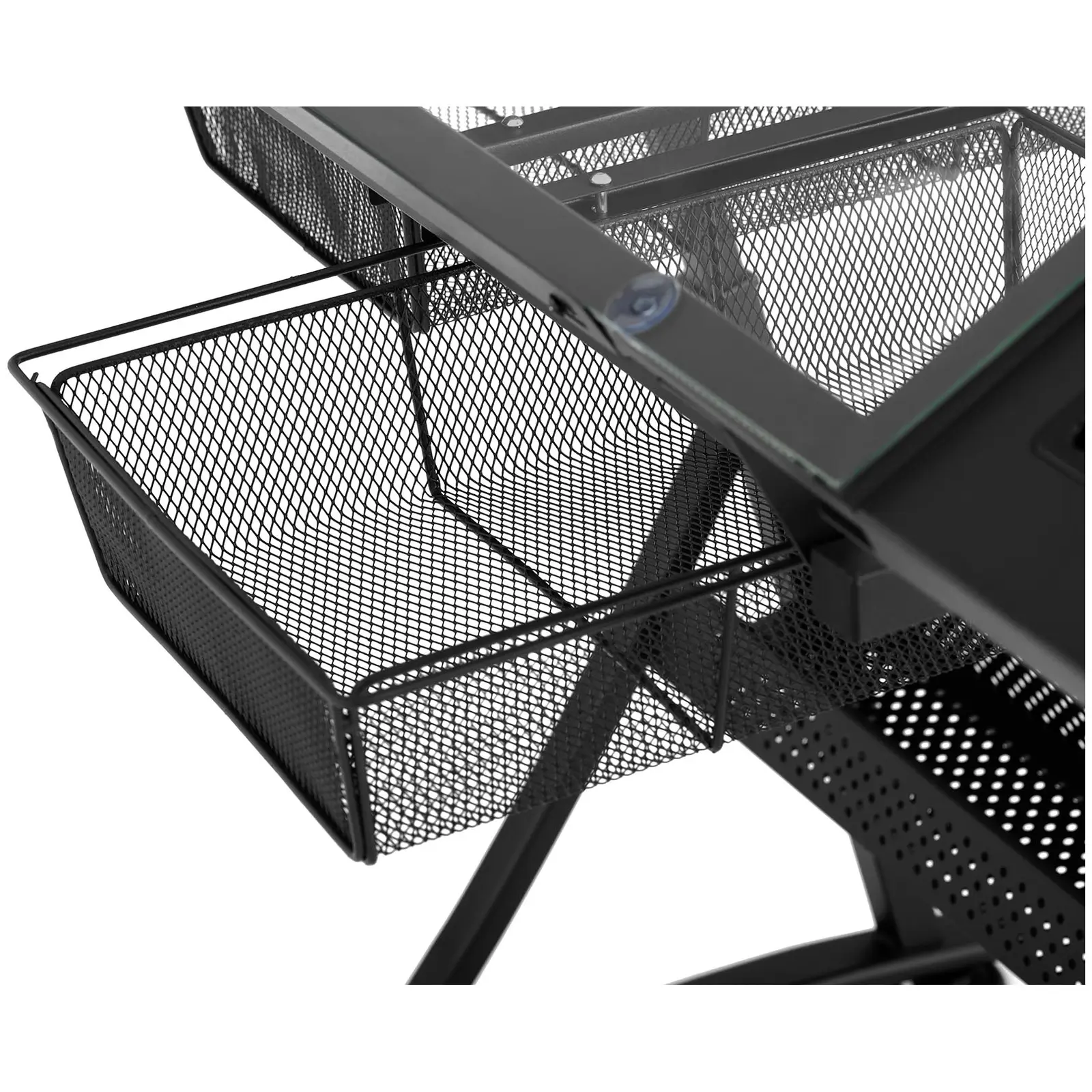 Table à dessin inclinable - 120 x 60 x 90 cm - Plateau en verre