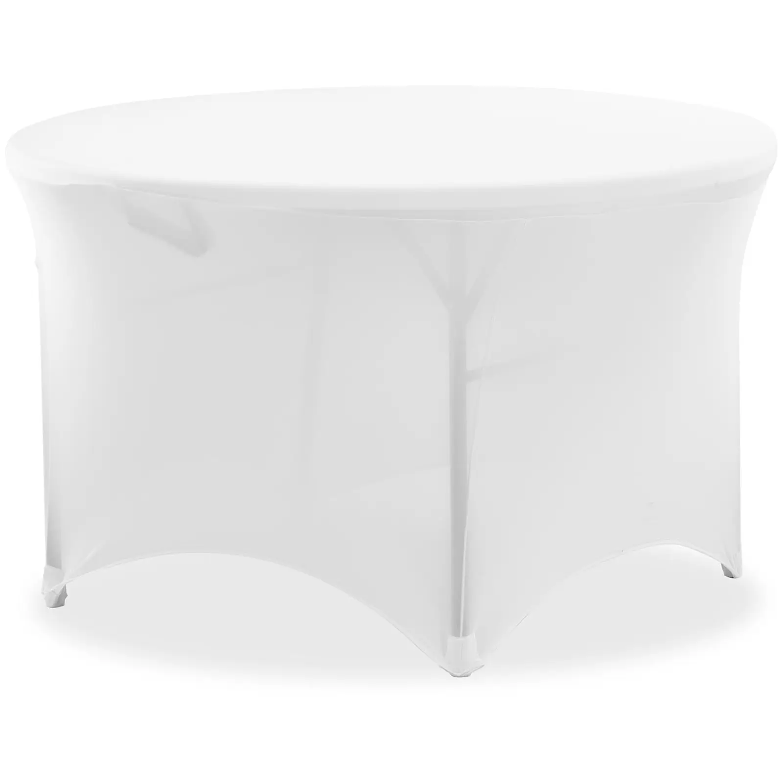 Housse pour table - Blanche - Ronde - Royal Catering